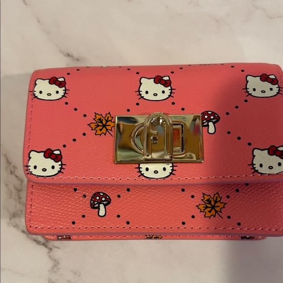Hello Kitty x Furla Pink and Gray mini crossbody - Picture 4 of 10